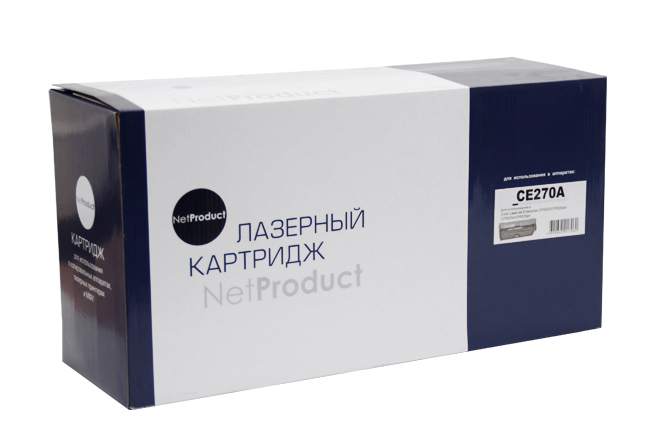 Картридж NetProduct (N-CE270A) для HP CLJ CP5520/5525/Enterprise M750, Восстанов,Bk, 13,5K