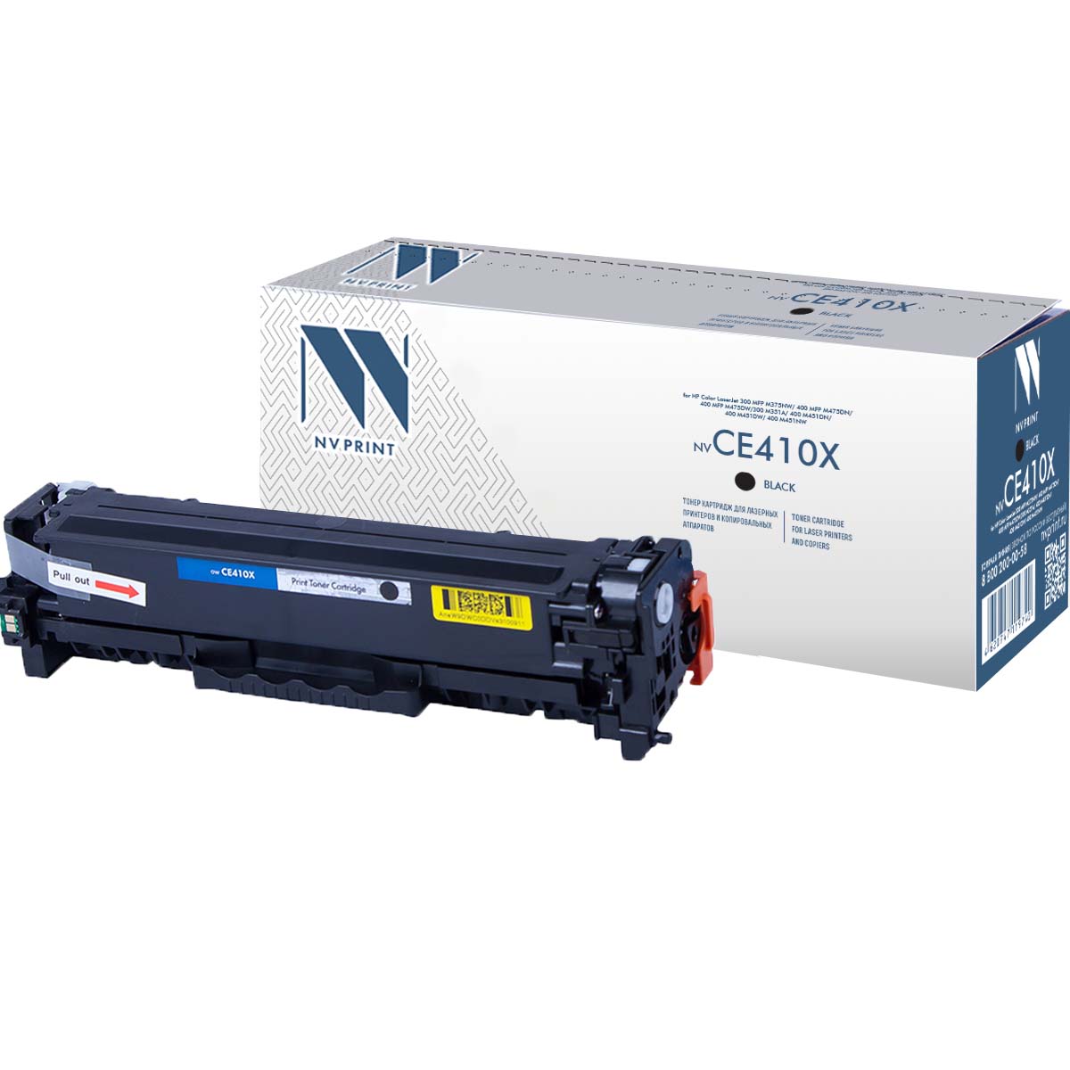 Картридж NVP совместимый NV-CE410X Black 