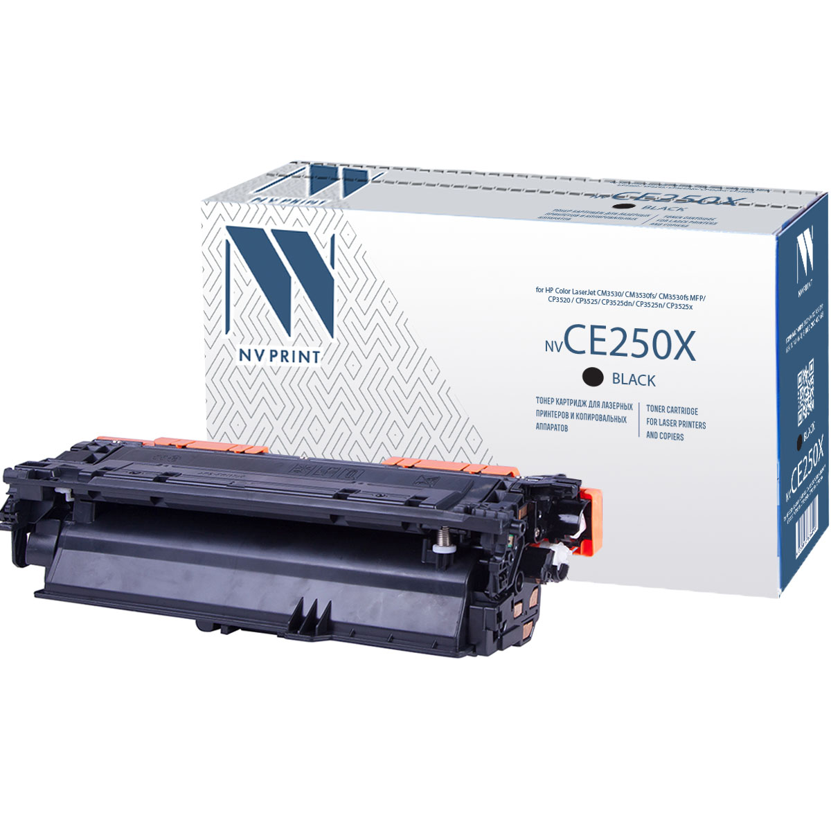 Картридж NVP совместимый NV-CE250X Black 