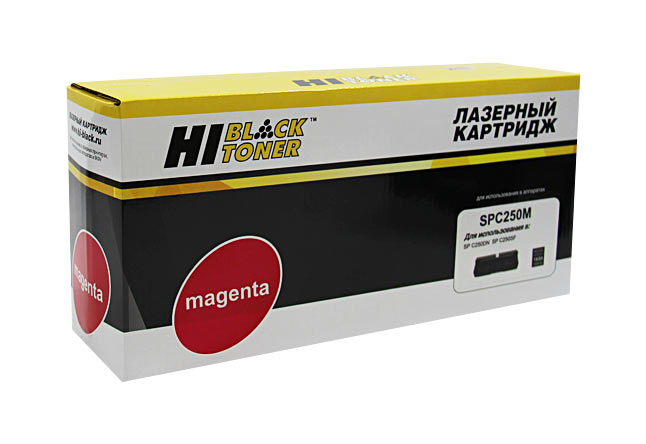 Картридж Hi-Black (HB-SPC250M) для Ricoh Aficio SP C250DN/C250SF/C260/C260/C261SF, M, 1,6K