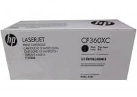 Картридж HP CLJ Enterprise M552/553/MFP M577 125K (O) BK  CF360XC (белая коробка)