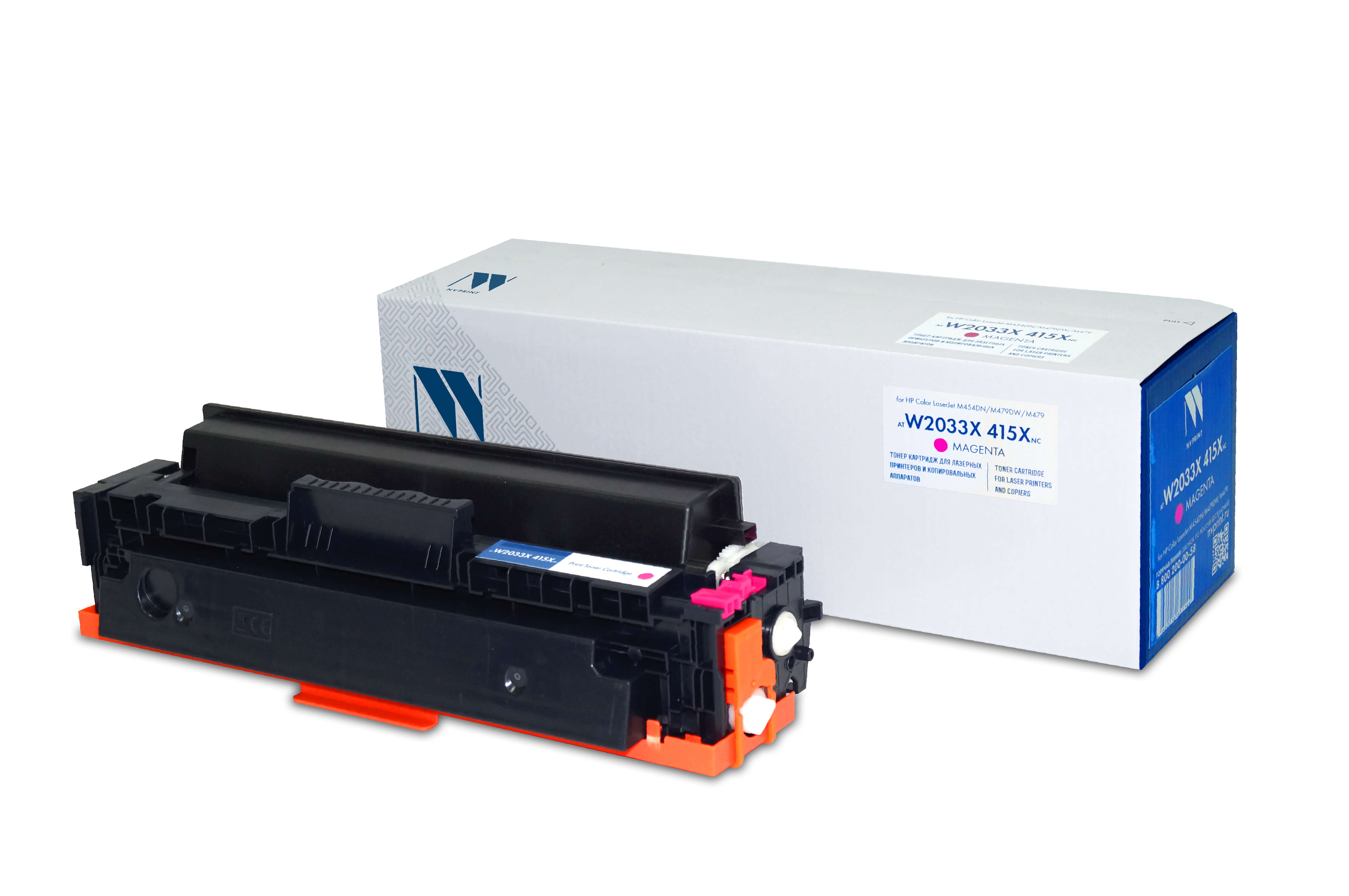 Картридж NVP совместимый NV-W2033X 415X Magenta (БЕЗ ЧИПА) (БЕЗ ГАРАНТИИ)