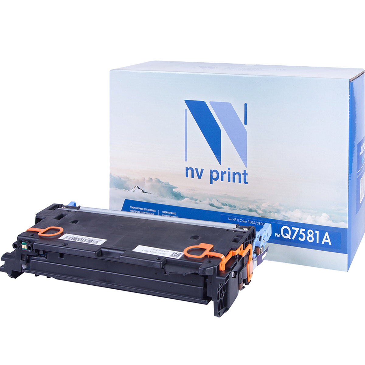 Картридж NVP совместимый NV-Q7581A Cyan