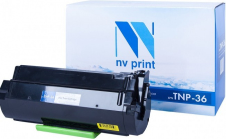 Тонер картридж NVP совместимый NV-TNP-36 для Konica-Minolta bizhub: 3300P/ 3301P (10000k) [new]
