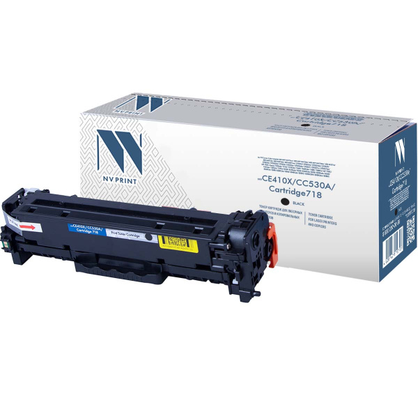 Картридж NVP совместимый NV-CE410X/CC530A/NV-718 Black