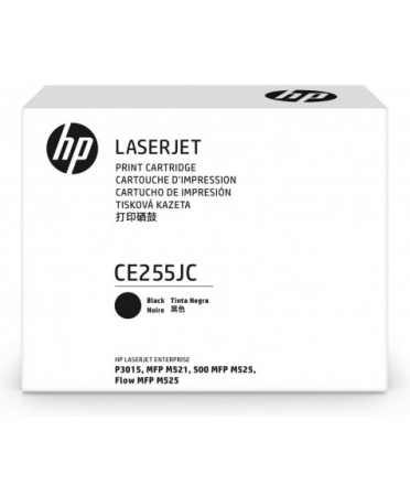 Картридж HP 55JC для LJ P3015 145K (O) CE255JC (белая коробка)