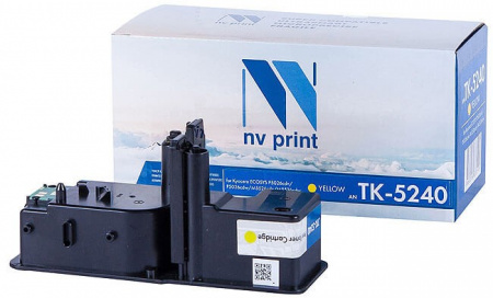 Картридж NVP совместимый NV-TK-5240 Yellow для Kyocera Ecosys P5026cdn/P5026cdw/M5526cdn/M5526cdw (3000k) [new]