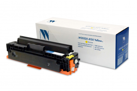 Картридж NVP совместимый NV-W2032X 415X Yellow (БЕЗ ЧИПА) (БЕЗ ГАРАНТИИ)