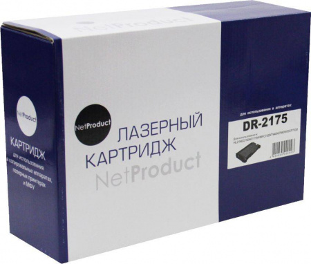 Драм-юнит NetProduct (N-DR-2175) для Brother HL-2140/2150/2170/7030/7040 12K (Повр. уп.)