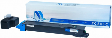 Картридж NVP совместимый NV-TK-8115 Cyan для Kyocera EcoSys-M8124/EcoSys-M8130 (6000k) [new]