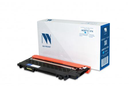 Картридж NVP совместимый NV-W2071X 117X Cyan