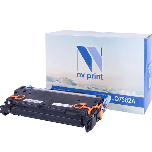 Картридж NVP совместимый NV-Q7582A Yellow
