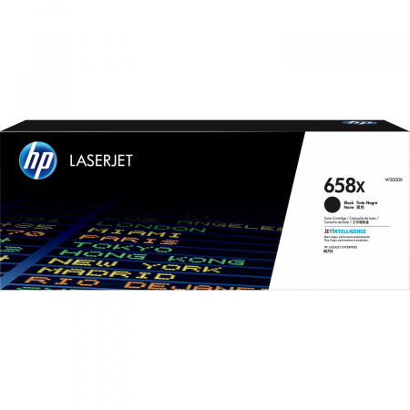Картридж 658X для HP CLJ Enterprise M751, 33К (О) чёрный W2000X