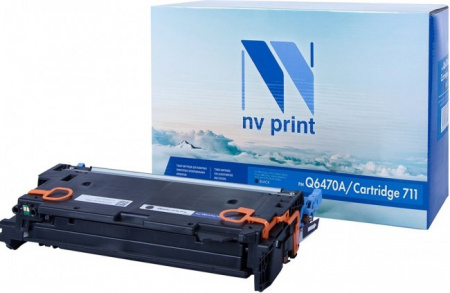 Картридж NVP совместимый NV-Q6470A/NV-711 Black универсальные для HP/Canon Color LaserJet 3600/ 3600dn/ 3600n/ LBP 5300 i-Sensys/ 5360/ MF 8450/ 9130/ 9170/ 9220/ 9220Cdn/ 9280/ 9280Cdn (6000k) [reman]