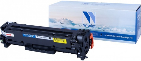Картридж NVP совместимый NV-CE410X/CC530A/NV-718 Black универсальные для HP/Canon Color LaserJet 300 MFP M375nw/ 400 MFP M475dn/ 400 MFP M475dw/ 300 M351a/ 400 M451dn/ 400 M451dw/ 400 M451nw/ CP2024/ CP2024n/ CP2024dn/ CP2025/ CP2025n/ CP2025dn/ CP2026/ C
