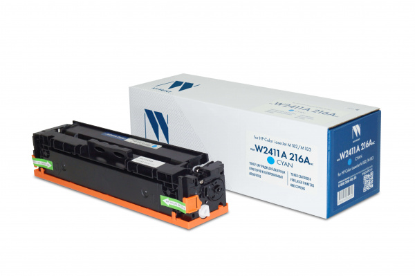 Картридж NVP совместимый NV-W2411A 216A Cyan (БЕЗ ЧИПА) ( БЕЗ ГАРАНТИИ)