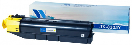 Картридж NVP совместимый NV-TK-8305 Yellow для Kyocera TASKalfa-3050/TASKalfa-3051/TASKalfa-3550/TASKalfa-3551 (15000k) [new]