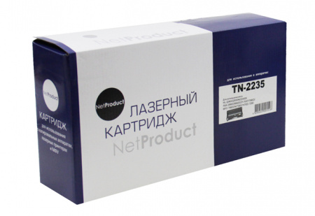 Тонер-картридж NetProduct (N-TN-2235) для Brother HL-2240R/2250/2270/MFC7360, 1,2K
