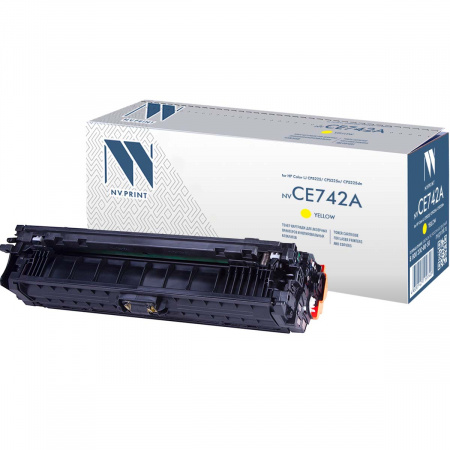 Картридж NVP совместимый NV-CE742A Yellow 