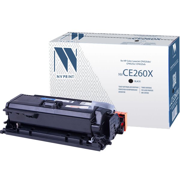 Картридж NVP совместимый NV-CE260X Black 