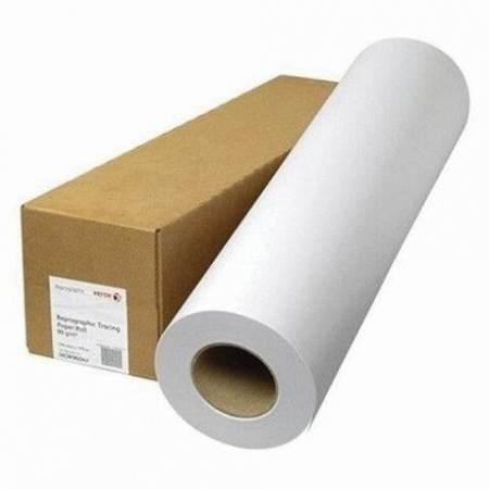 Бумага XEROX для струйной печати 80г,(1067ммX50м,) D50,8мм в инд.упаковке