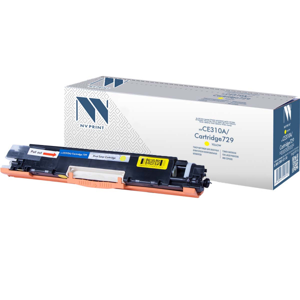 Картридж NVP совместимый NV-CE312A/NV-729 Yellow 
