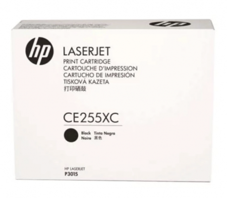Картридж HP LJ P3015 125К (O) CE255XC (белая коробка)